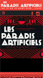 Mobile Screenshot of lesparadisartificiels.fr